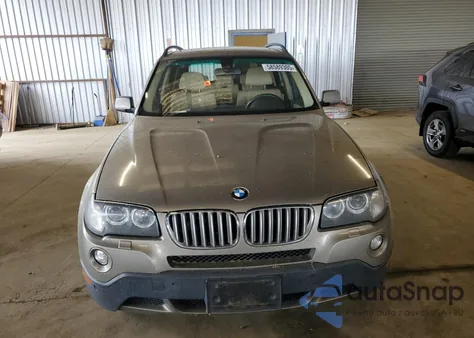 2008 BMW X3 3.0Si из США, поврежденный, VIN WBXPC93458WJ10773